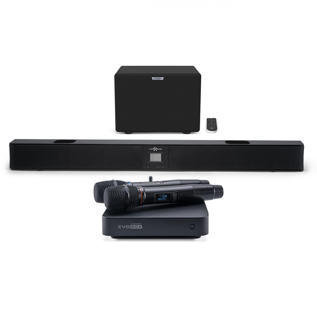 караоке-комплект EVOBOX Plus + EvoSound Bar (саундбар с караоке) в Климовске