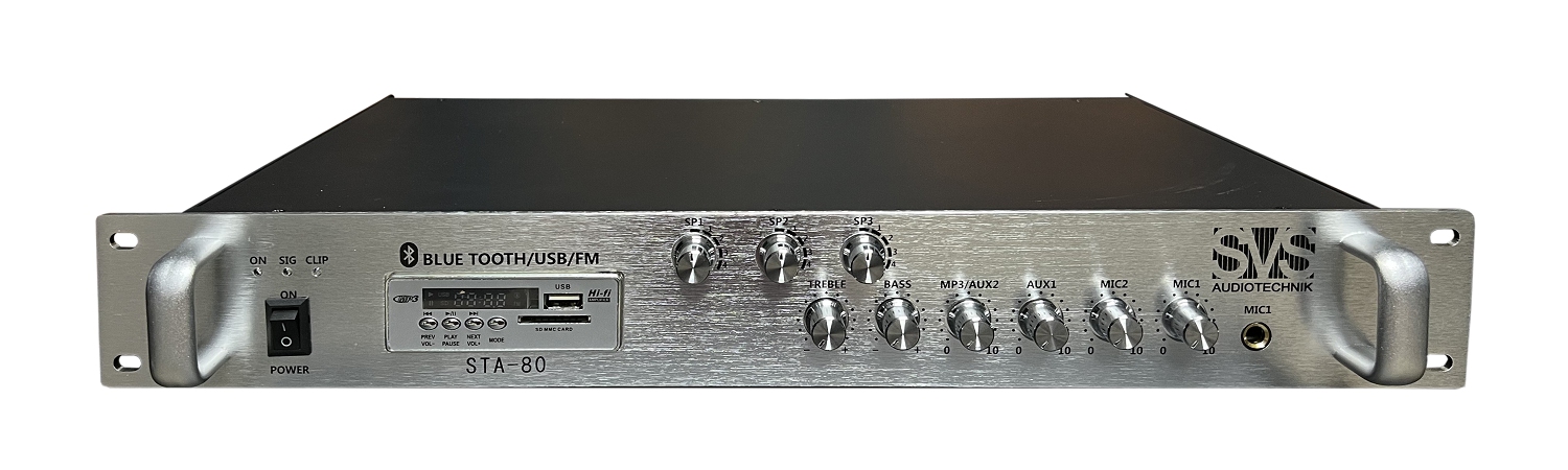 SVS Audiotechnik STA-80 Микшер-усилитель для систем Public Address в Климовске