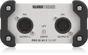 Klark Teknik DI 22P пассивный стерео директ-бокс в Климовске