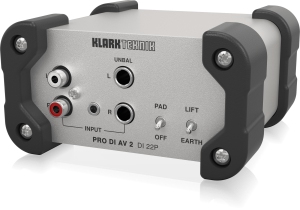 Klark Teknik DI 22P пассивный стерео директ-бокс в Климовске